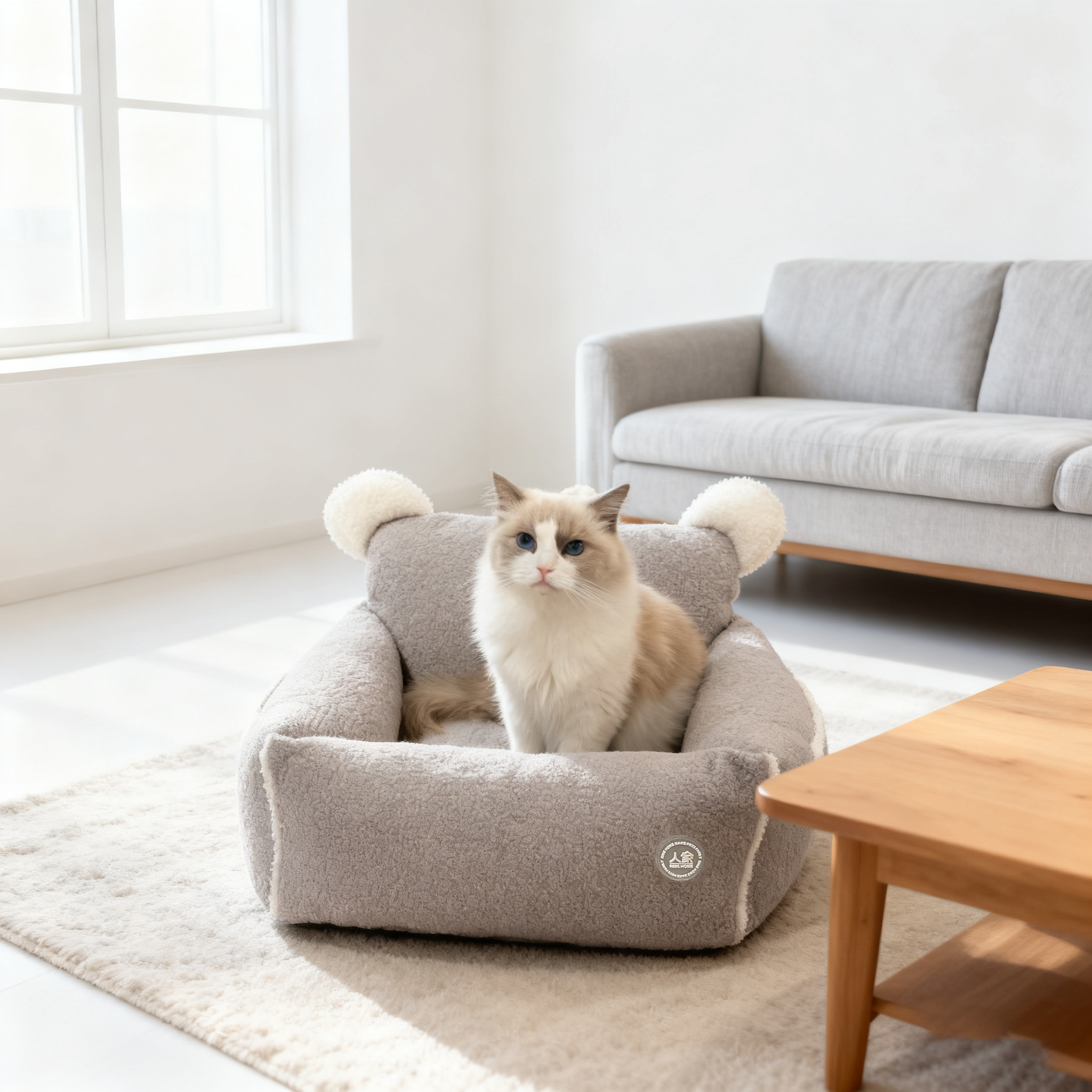 flanelle gris clair