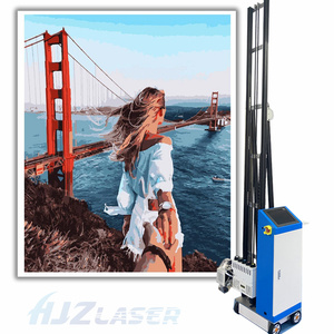 Máquina de impresión de pared Vertical, con rieles en forma de H y sistema de ordenador integrado, impresora de pared 3D - Product Image 2