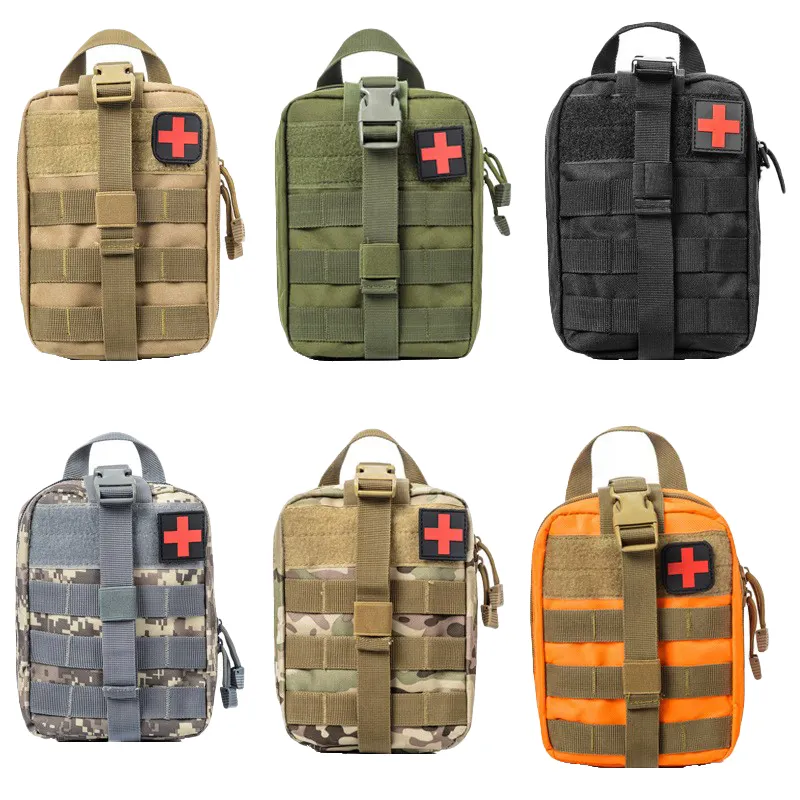 Wholesale Tactical Rip-Away Medical Bag Emergency Molle Pouch Doctor First Aid Kit Utility Ifak Medical Bag