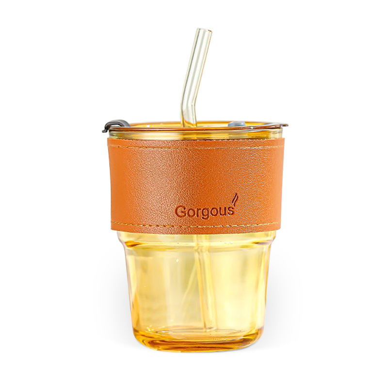 Tazza gialla + manicotto per tazza