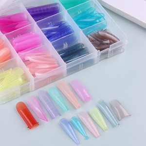 360Pcs Colorful Dual Form Nail System French Dual Form Nail <strong>Tips</strong> 6 <strong>Shapes</strong> - Product Image 5