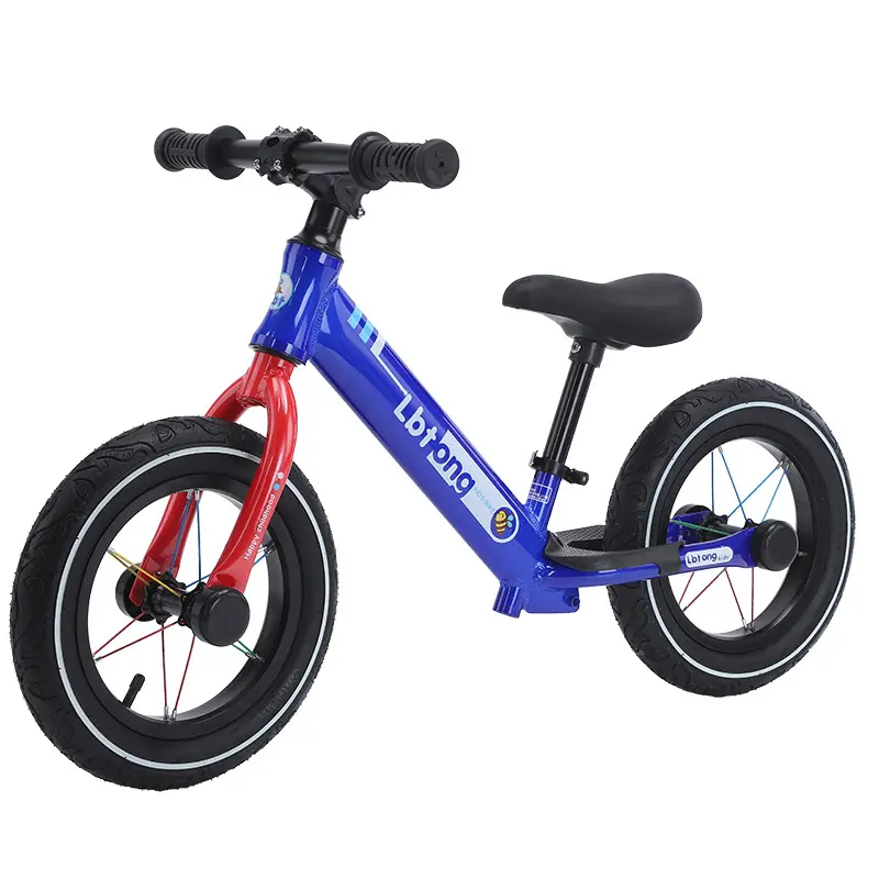 2022 prezzo di fabbrica 12 "ruote EVA in acciaio al carbonio per bambini che camminano bici Push Kids Balance Bike