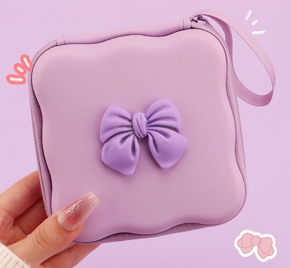 Sac de rangement papillon violet