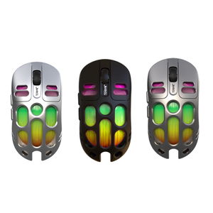 2.4Ghz BT doppia modalità leggera ricaricabile RGB illuminazione Mouse Gaming orientamento della mano destra con Design speciale - Product Image 1