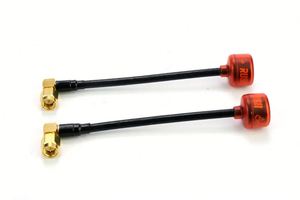 RUSHFPV Cherry SMA 5.8G天线LHCP/RHCP VTX视频发射器接收器模拟FPV高清遥控自由式赛车无人机牙签 - Product Image 5