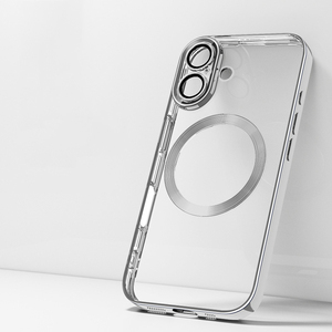 เคสโทรศัพท์ iPhone 16 PRO MAX ชุบด้วยไฟฟ้าสำหรับ Apple 15 14 Plus โปร่งใส TPU - Product Image 6