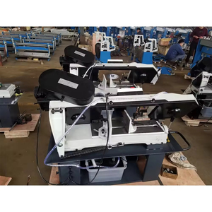 Kayış tahrik güç testere makinesi BS-912B güç değişken hız 9 "Metal şerit testere yuvarlak demir bant kesici testere makinesi - Product Image 3