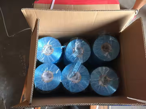 高强度聚乙烯捆扎带防紫外线HDPE酒拉菲草绳包装卷低价塑料带捆扎绳 - Product Image 3