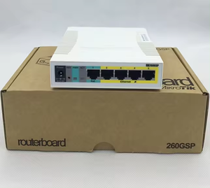 Mikrotik RB260GSP/CSS106-1G-4P-1S 5xギガビットPoE出力イーサネットスマートおよび1つのSFPケージネットワークスイッチ - Product Image 3