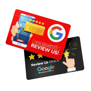 Impresión personalizada Código QR digital Tarjeta de comentarios de Google Tarjeta de regalo PVC Smart NFC Google Play - Product Image 5