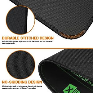 Computer Office PowerPoint Excel Text Short cut Mauspad Längen erweiterung XL Mauspad Large Seam Edge Table Pad - Product Image 6
