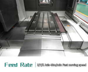 3 eksen dikey öğütme makine VMC 850B 4 eksen CNC torna merkezi dikey işleme merkezi - Product Image 4