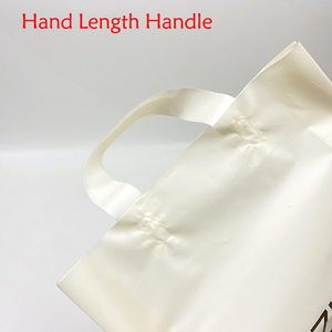 Factory Outlet Custom Biodegradable <strong>Soft</strong> <strong>Loop</strong> <strong>Handle</strong> Plastic Shopping Ldpe Bag - Product Image 4