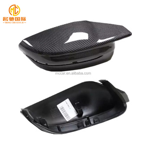 Capas para espelhos traseiros de fibra de carbono, 2021, 2022, g8x, para bmw g80, m3, g82, g83, m4