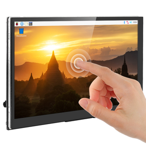 Raspberry Pi display mit halterung 7 zoll 1024*600 auflösung IPS kapazitiven touchscreen