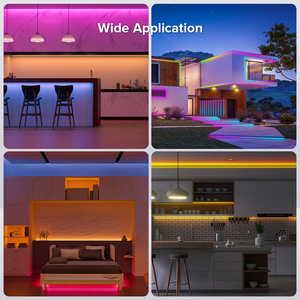 Neon burcu silika jel kaplama tüpü için WS2811 WS2812B SK6812 LED ışık şerit gömme ışık silikon kanal - Product Image 6