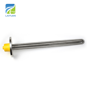 לייואן באיכות גבוהה 220v 1p 6kw 9kw sus316l עגול טבילה חשמלי מים חימום עם בקר <span class=keywords><strong>pid</strong></span>