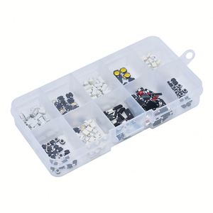 250 pz/scatola 10 tipi di telecomando per auto interruttori a tocco Micro momentaneo tattile tattile interruttore a pulsante Kit assortimento - Product Image 1