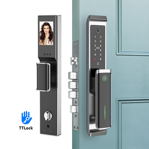 Fingerprint Door Lock Biometric Eye <strong>Scan</strong> Smart TTLOCK <strong>APP</strong> Fully Automatic Design Electronic Door Lock with Camera - Product Image 2