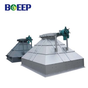 Contenedor de tolva de descarga de metal, Cubo de almacenamiento de material de agregado de carga automática, en venta - Product Image 4