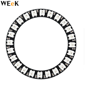 24 X WS2812 WS2812B 5050 RGB LED Ring lampe Licht 24 Bits für Arduino Raspberry Pi WL-WS2812B-R24 - Product Image 1