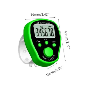 LCD-Anzeige 5-Kanal-elektronischer digitaler Zähl zähler Buddhas Number Clicker - Product Image 3