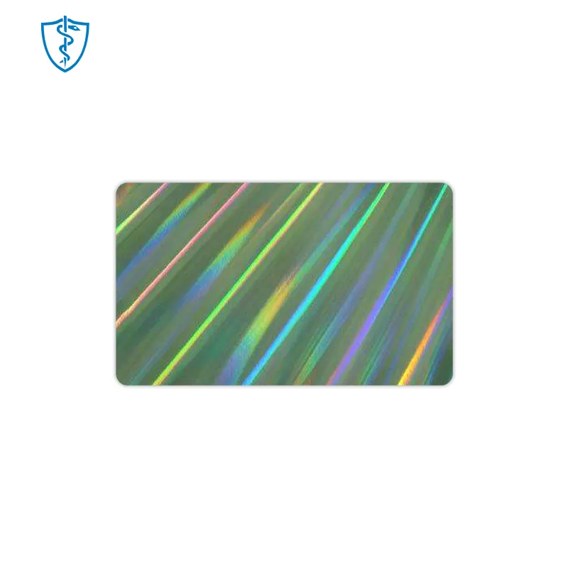Adesivo de segurança acrílico holograma, adesivo com código qr e número de série