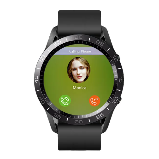Desain Terbaru Jam Tangan Pintar Bulat Olahraga 2020 untuk Ponsel Android