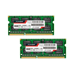 JUHOR DDR3 8GB 1600MHz dizüstü bellek 1.5V SODIMM RAM sopa ECC fonksiyonu eski dizüstü yükseltmeleri için stok RAM modülü