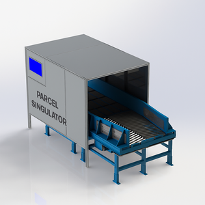 CIMC PTERIS Vision-Guided Conveyor Warehouse Logistik system Sortiert Scans-Pakete Gummiband Singulator Pakets ortier maschine - Product Image 1