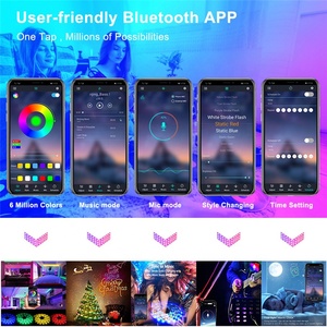 DC5-24V 24key Wireless Musik controller IR Remote Smart APP Dimmer Controller 16 Millionen Farben mit Timer-Modus für RGB-Streifen - Product Image 6