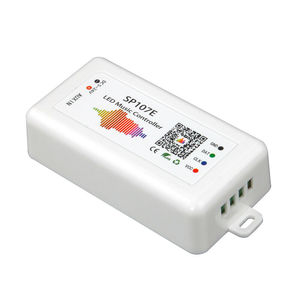 SP107E DC5V-24V müzik LED denetleyici tam renkli RGB SPI telefon APP kontrolü ile 2812 2811 1903 LED şerit için ışıklı bant - Product Image 5