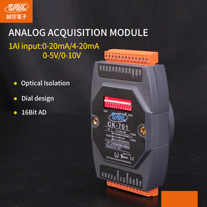 Placa de desarrollo de protocolo Modbus RTU de Puerto RS485, módulo de entrada y salida analógica (IO) para adquisición analógica de 4-20mA 0-10V - Product Image 3