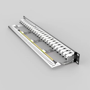 Panel de conexión de 24 puertos Cat6/Cat6A Panel de conexión de red 1U Rack24core Fibra óptica para exteriores 1U 2U Marco de distribución ODF - Product Image 6