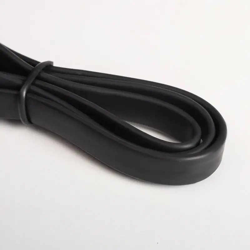 60cm Automobile OBD2 16 pin 8core male to female cable OBD elbow flat wire connection line