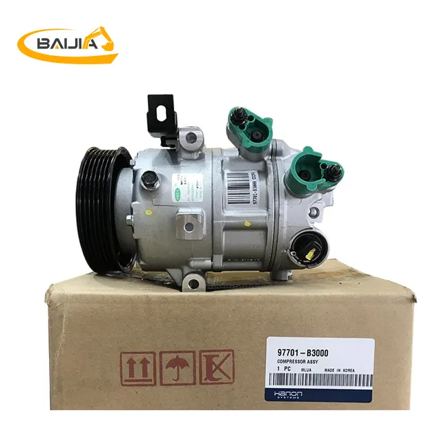 2023 Novo Pokka 80059 Carro Ar Condicionado Compressor Ac Compressor Para Kia Kx5 97701-H3000