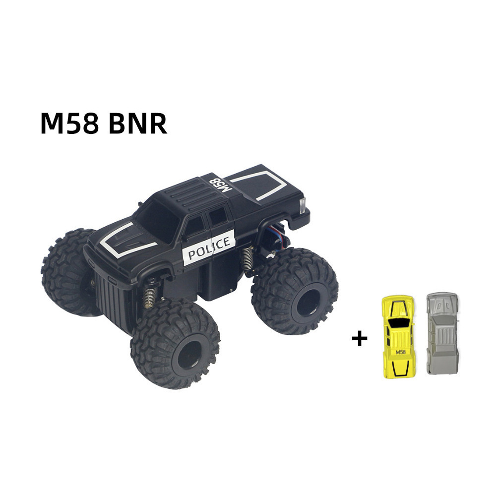 M58 BNR version comes with a CT01 remote control.