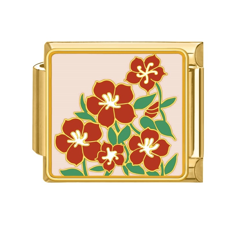 Gold background-floral-8