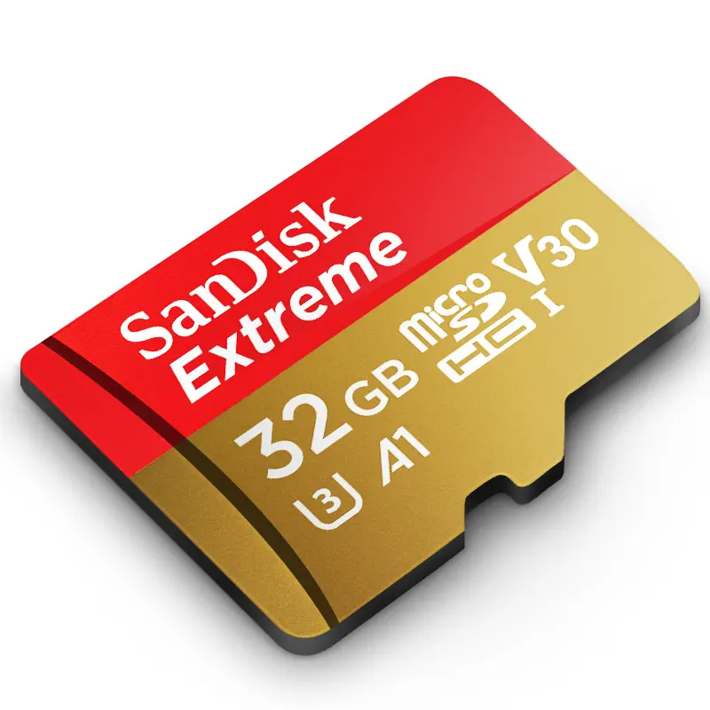 Cartão SD original 32GB 64GB 128GB 256GB 512GB 1TB Micro flash Sandisk 32GB extreme mini cartão SD