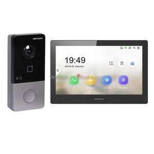 DS-KIS604-S(C) Original Hik Vision 7-inch Colorful TFT Screen Two-way Audio Communication 2000 Capacity IP <strong>Video</strong> <strong>Intercom</strong> Kit