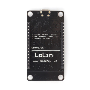 <strong>NodeMcu</strong> Lua V3 <strong>Esp8266</strong> Based <strong>Wireless</strong> Internet Development Board with <strong>Ch340</strong> Sensor <strong>Modules</strong> and Kits for IoT Applications