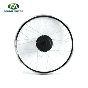 عرض ساخن 36V 48V 500W عجلة أمامية ميكانيكية عجلة دراجة كهربائية محرك محور الدراجة