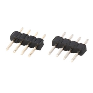 Single Row 40 Pin <strong>Headers</strong> Dual Angle Male 20pin Gold Plated Type PCB Multiple 2.54mm Pin <strong>Header</strong> 2.54 Pin <strong>Header</strong> Connector - Product Image 2