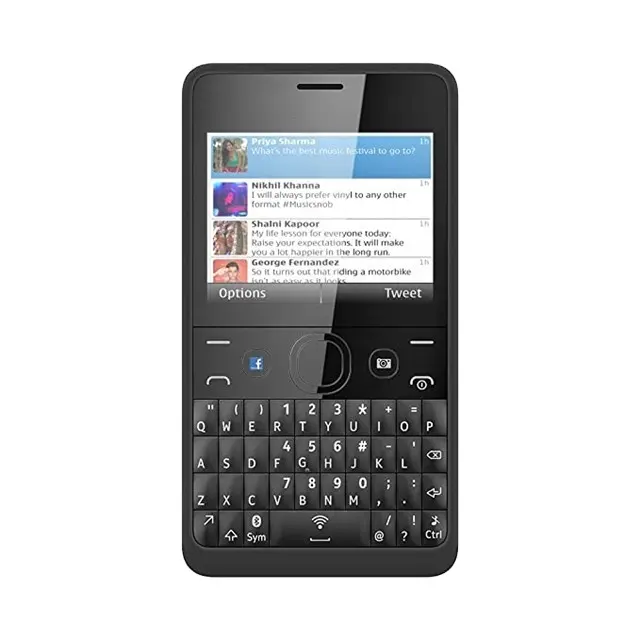 هواتف محمول Qwerty مزودة بلوحة مفاتيح موديل Asha 210 غير مؤمنة الأفضل شراء Qwerty رخيصة الثمن 3G كلاسيكية هاتف محمول خلوي
