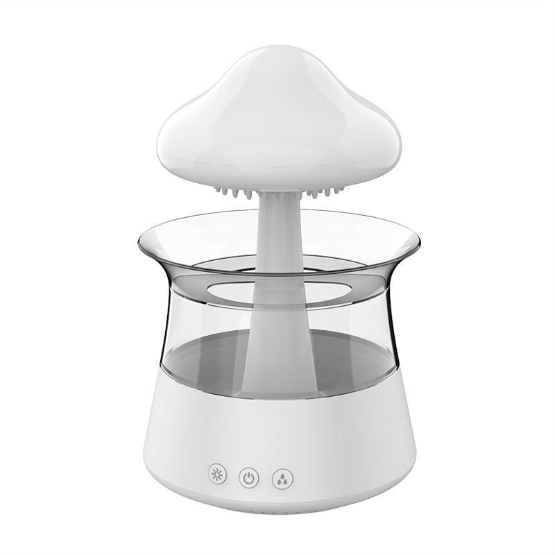Humidificateur nuage de pluie blanche