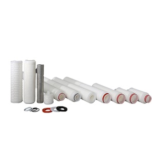 Pp membran 5 inç su filtreleri 0.2 mikron pileli pp membran su filtresi için kartuş filtreleri 0.1/0.2 mikron - Product Image 2