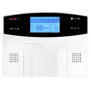 LCD显示无线报警面板GSM PSTN双网报警系统 - Product Image 2