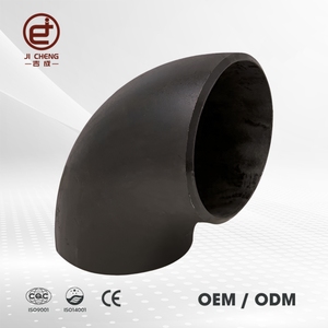 Trung Quốc Nhà sản xuất ASME b16.9 BW thép carbon <span class=keywords><strong>CS</strong></span> A234 wpb mông hàn 2 inch 90 độ dài bán kính LR liền mạch mông hàn khuỷu tay - Product Image 4