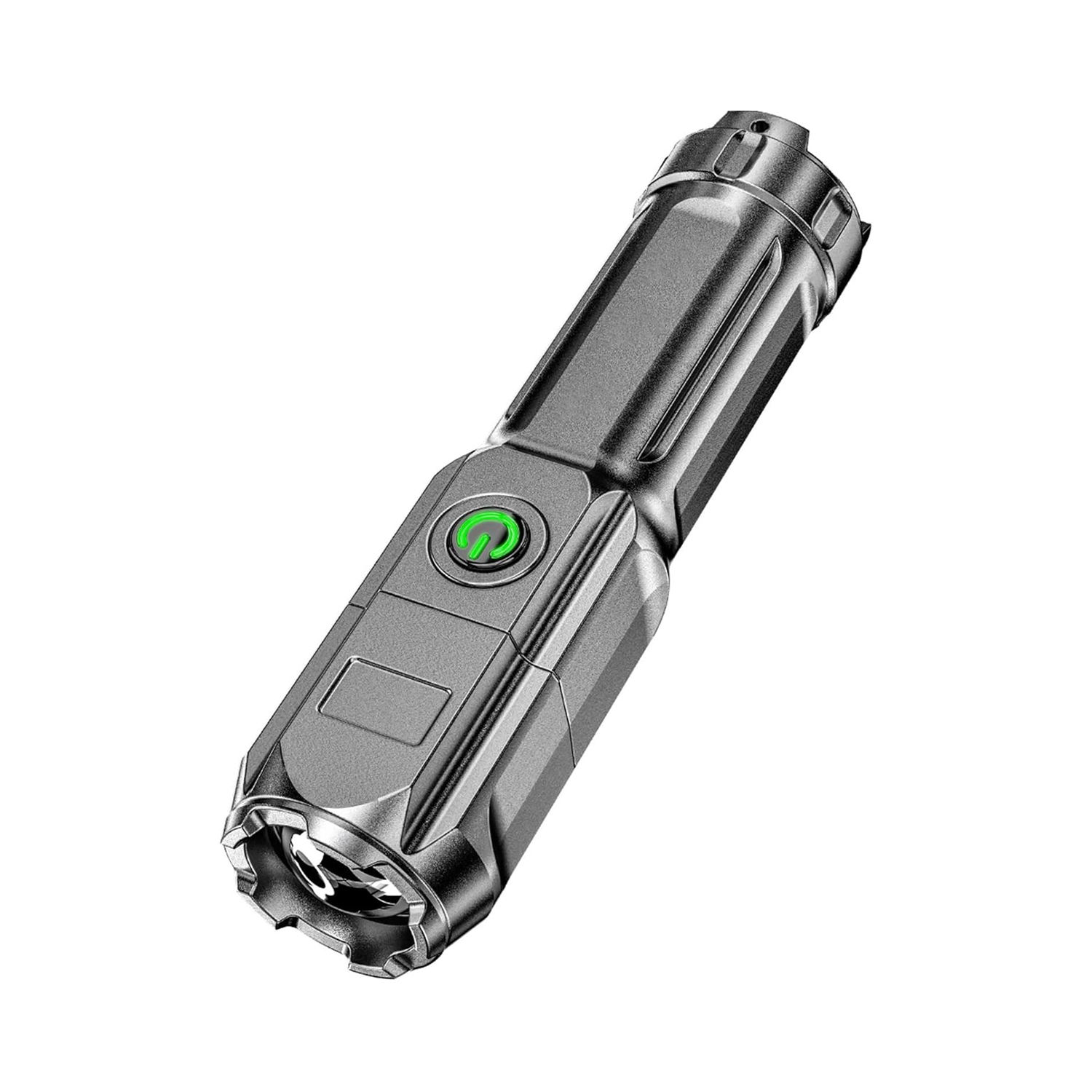 Plastic packaging + data cable + flashlight