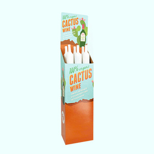 Mostrador de cartón personalizado Pdq Display Box Pos Pop Mart Soporte de exhibición de cartón de papel con gancho para cosméticos - Product Image 4